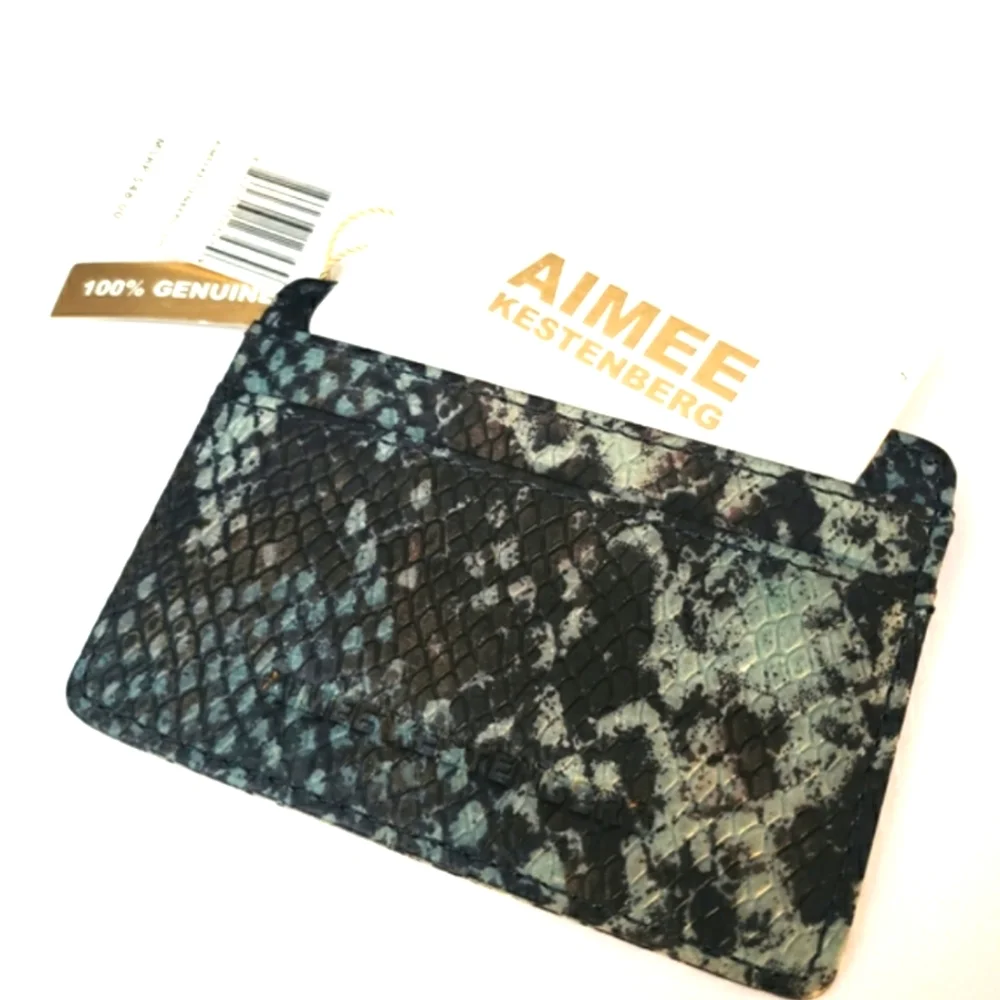 NWT Aimee Kestenberg London Leather CC Wallet - Picture 1 of 10